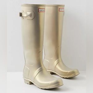 Hunter Tall Nebula Rain Boots - AS IS - See description